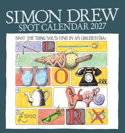 2027 Easel-Style Calendar